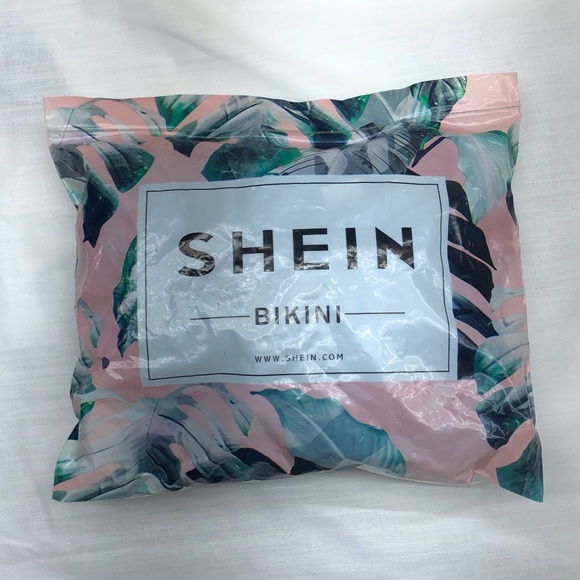 SHEIN sky blue bikini 3 pieces extra small XS with pads - Picture 2 of 16